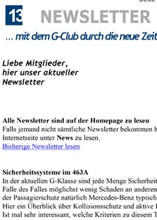 Newsletter
