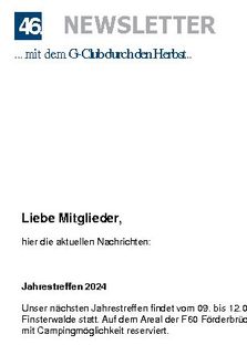Newsletter