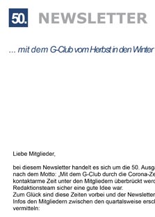 Newsletter